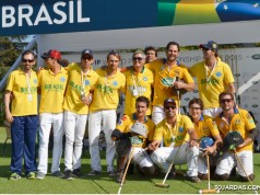 Delegação brasileira durante o último mundial, no Chile em 2015 (crédito - 30jardas)