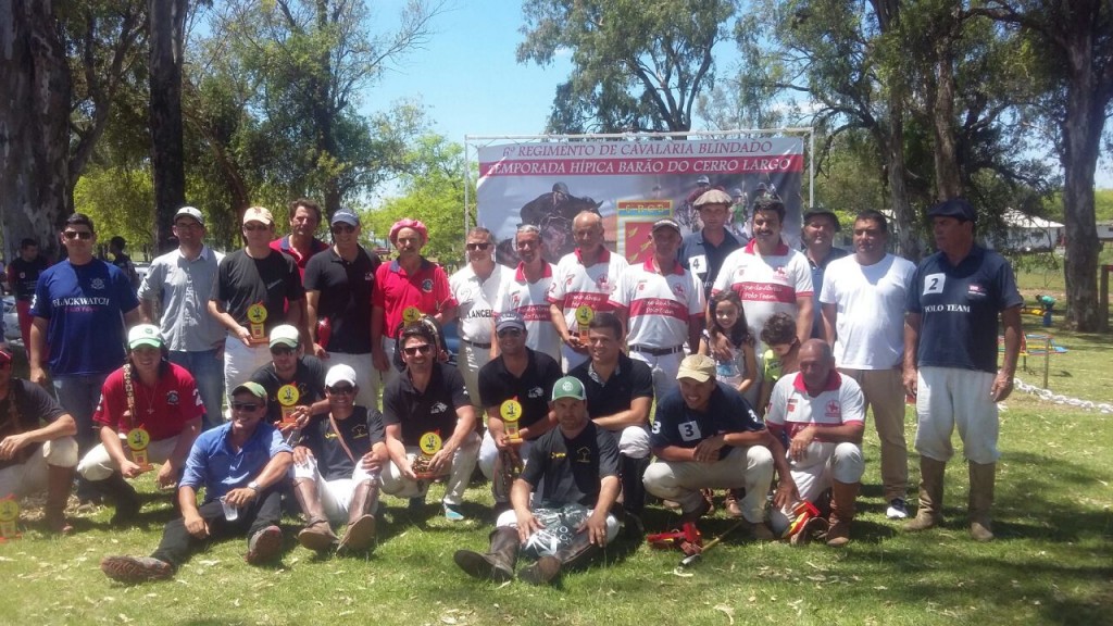 Participantes do Campeonato Gaúcho de Polo (crédito/Fernando Delabary)