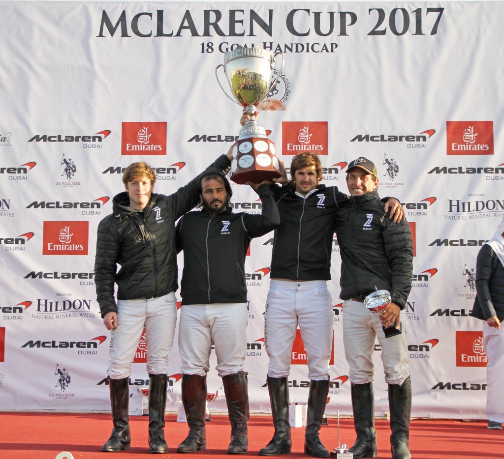 UAE Polo, campeã da McLaren Silver Cup (crédito: Gonzalo Etcheverry/DPGC2017)