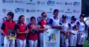 Premiação do Amistoso Feminino realizado durante o VII Polo Challenge. (crédito - Lucinha Junqueira)