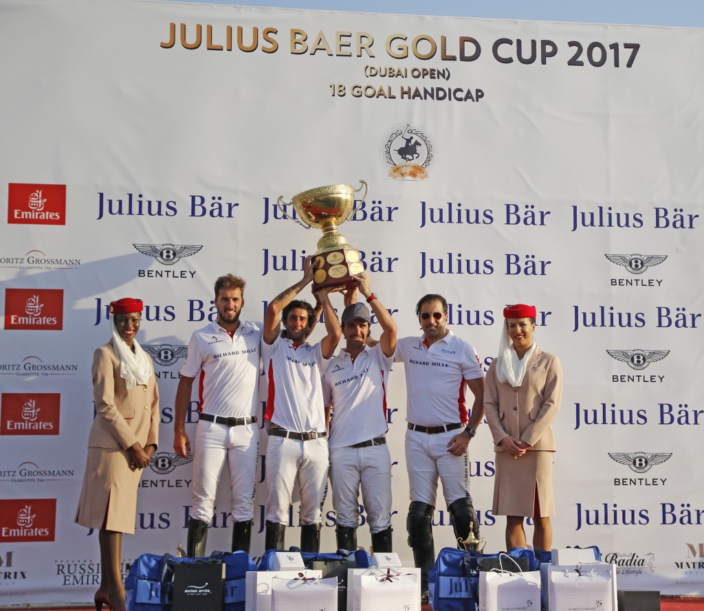 Zedan, campeã da Julius Baer Gold Cup (crédito da foto - Gonzalo Etcheverry/DPGC2017)