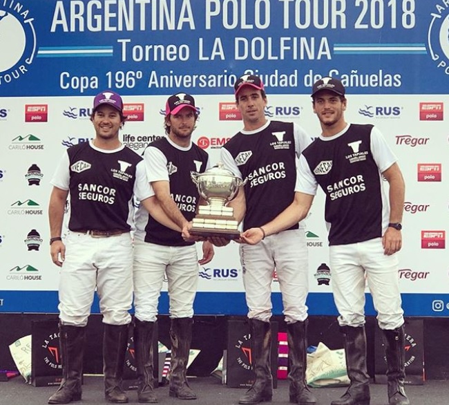 Los Tapiales faturam título da Etapa La Dolfina do APT 2018 (crédito - argentina polo tour / instagram)