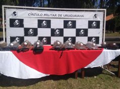 Imagem da mesa de troféus do Torneio Conde de Porto Alegre (crédito - CMU / divulgação)