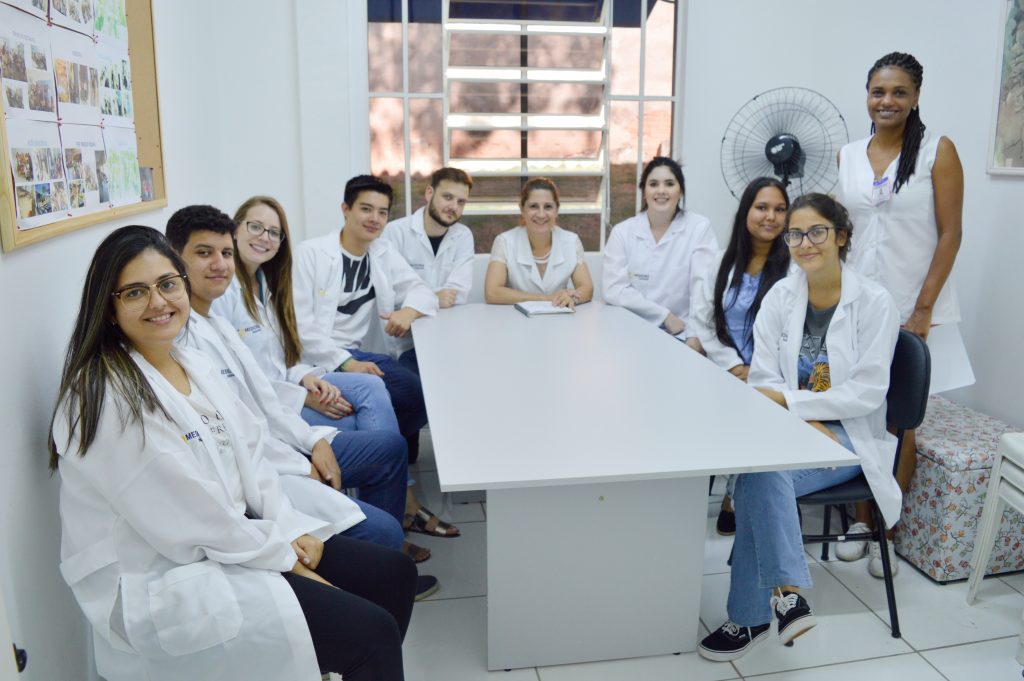 Visita UBS alunos de Medicina (crédito/Faculdade Max Planck)