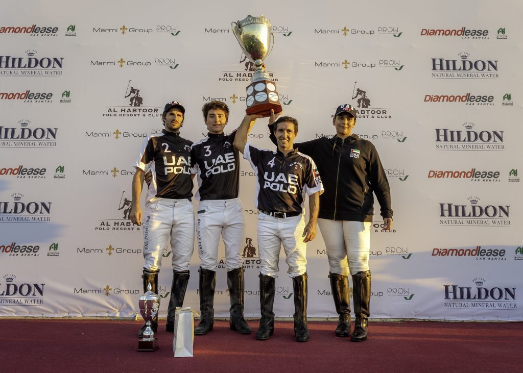 UAE Polo, campeã da Dubai Silver Cup de 2019. (Crédito - dubaigoldseries.com)