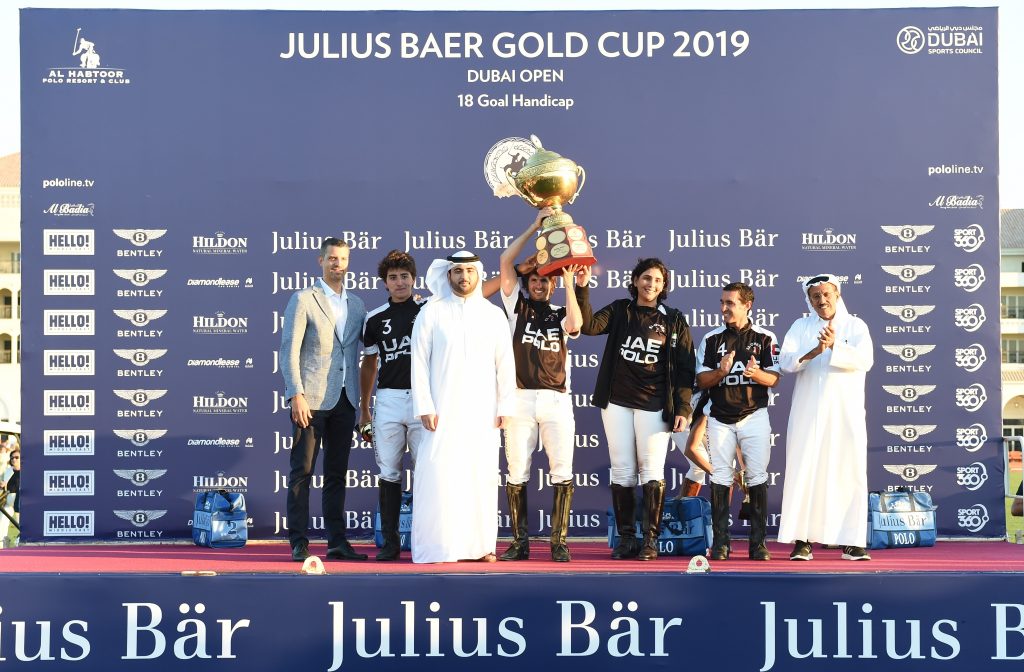 UAE Polo conquistou a Dubai Gold Cup de 2019 (crédito - Dubai Gold Series)