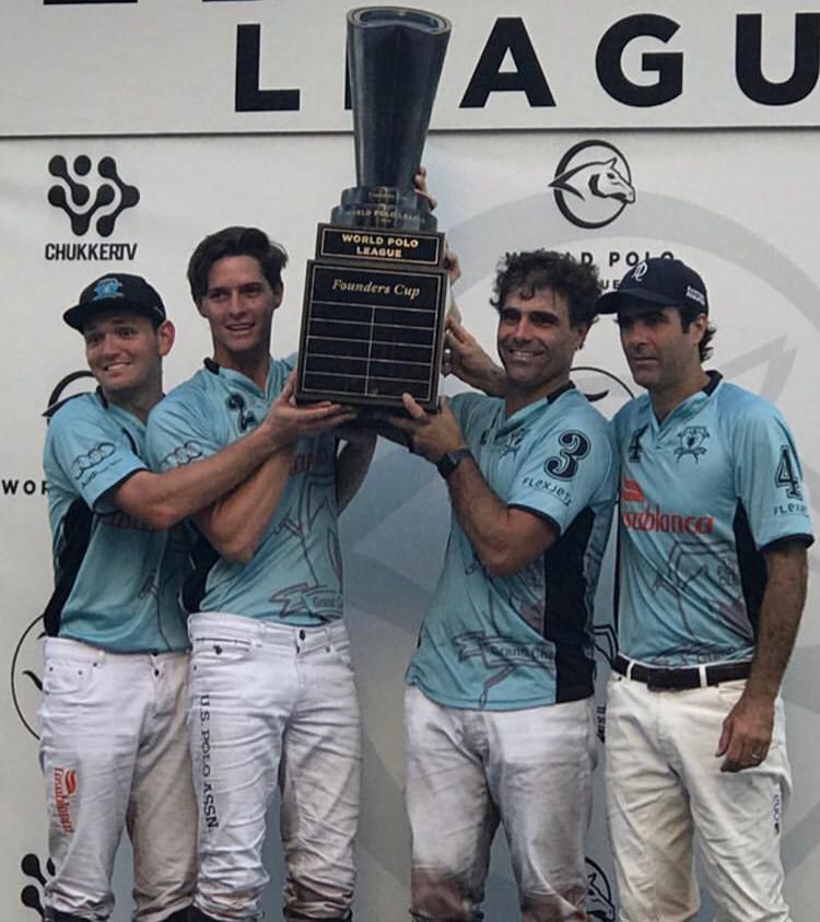 Grand Champions/Casablanca, campeã da Founders Cup 2019 (crédito - World Polo League)