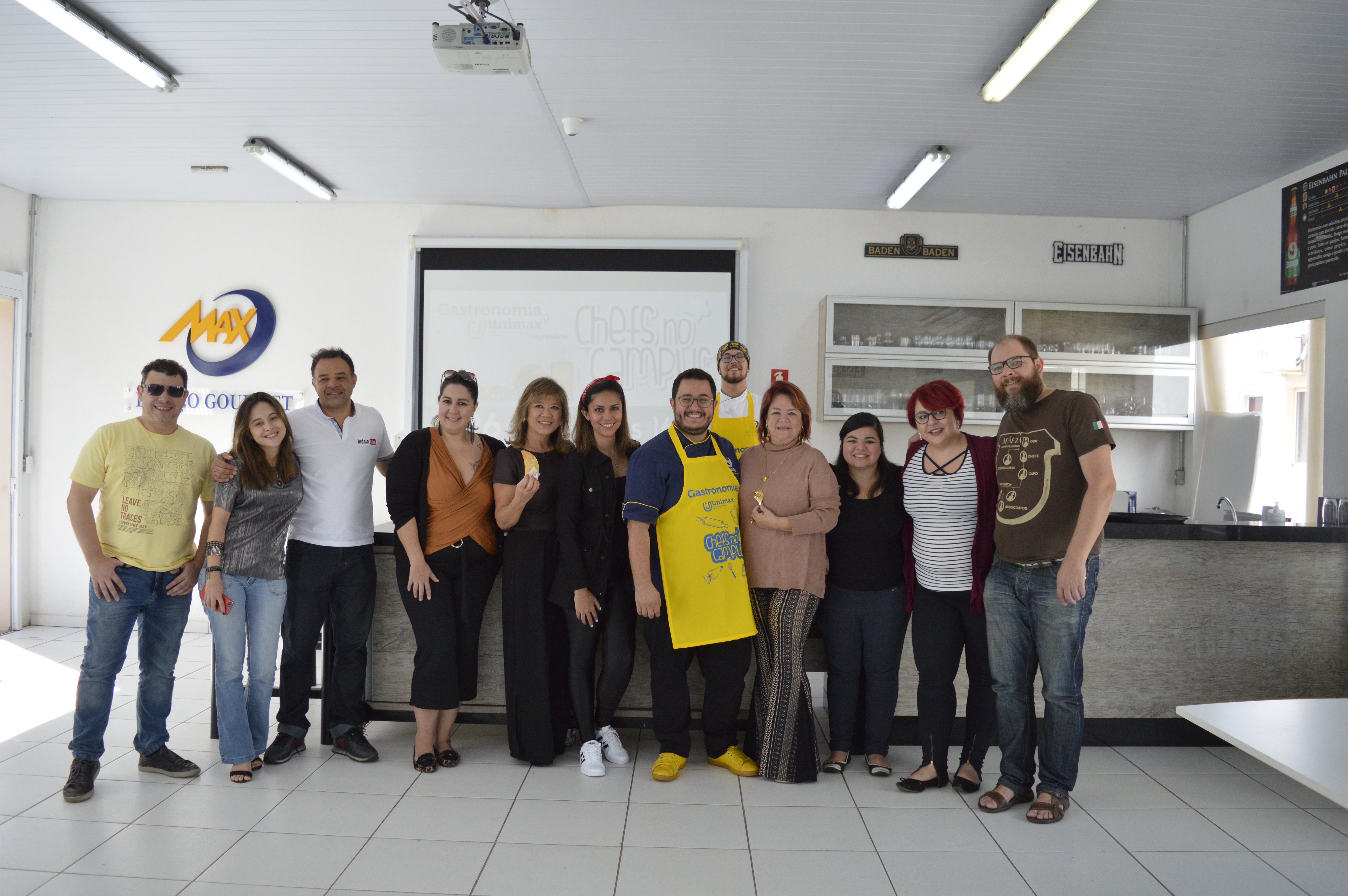 Blogueiras de Indaiatuba e região participam de coletiva sobre o Chefs no Campus 2019 da UniMAX (crédito/divulgação)