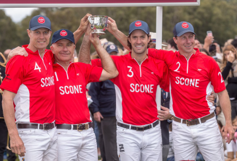 Equipe Scone Polo, campeã da Queen's Cup de 2019 (crédito da foto/Matias Callejo - Asociación Argentina de Polo - Twitter)