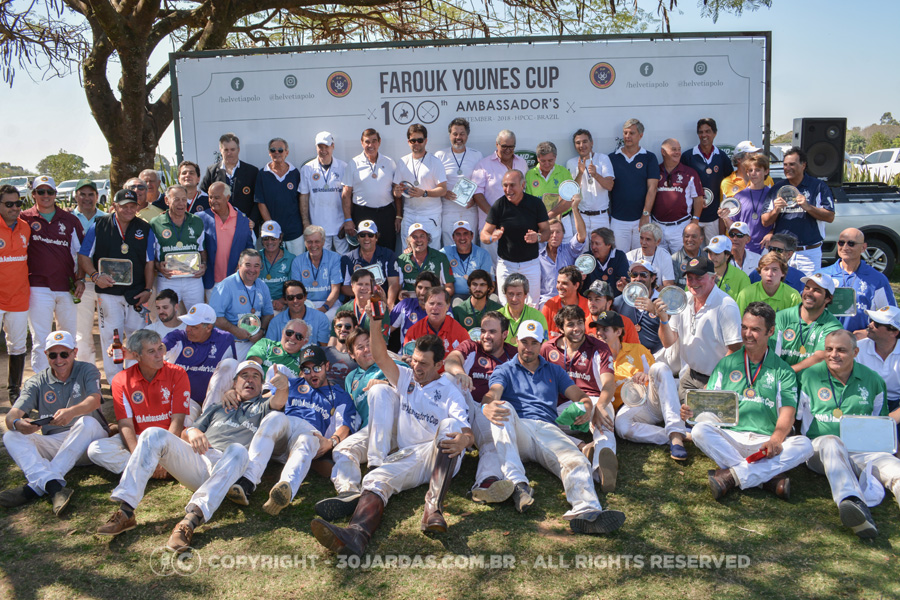 Foto da 100ª edição da Ambassador's Cup, realizada no Helvetia Polo em setembro de 2018 (crédito - Marilia Lobo / arquivo 30Jardas)