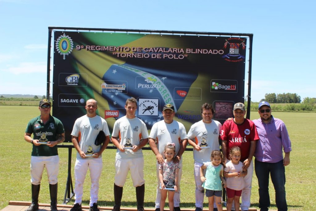 Poncho Verde, campeã da categoria 2 gols do Torneio Marechal Mascarenhas de Moraes 2019 (crédito - Andryel / 9º RCB)