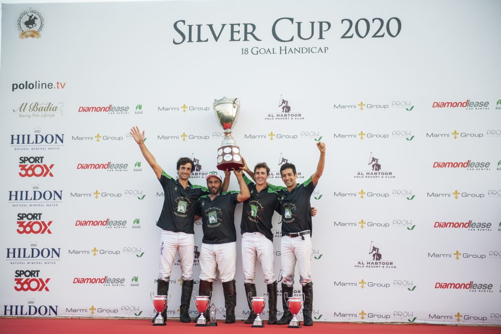 Equipe Ghantoot Polo, campeã da Dubai Silver Cup (crédito da foto/Dubai Polo Gold Cup)