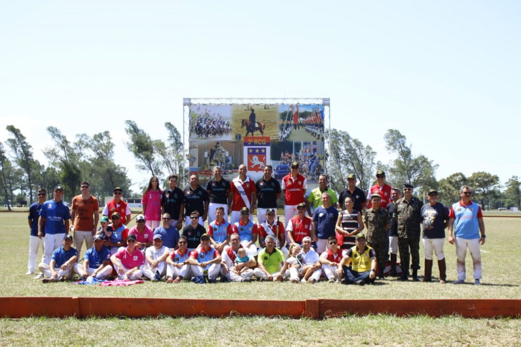 Participantes do Torneio de Polo de Verão em Osório (crédito da foto/divulgação)