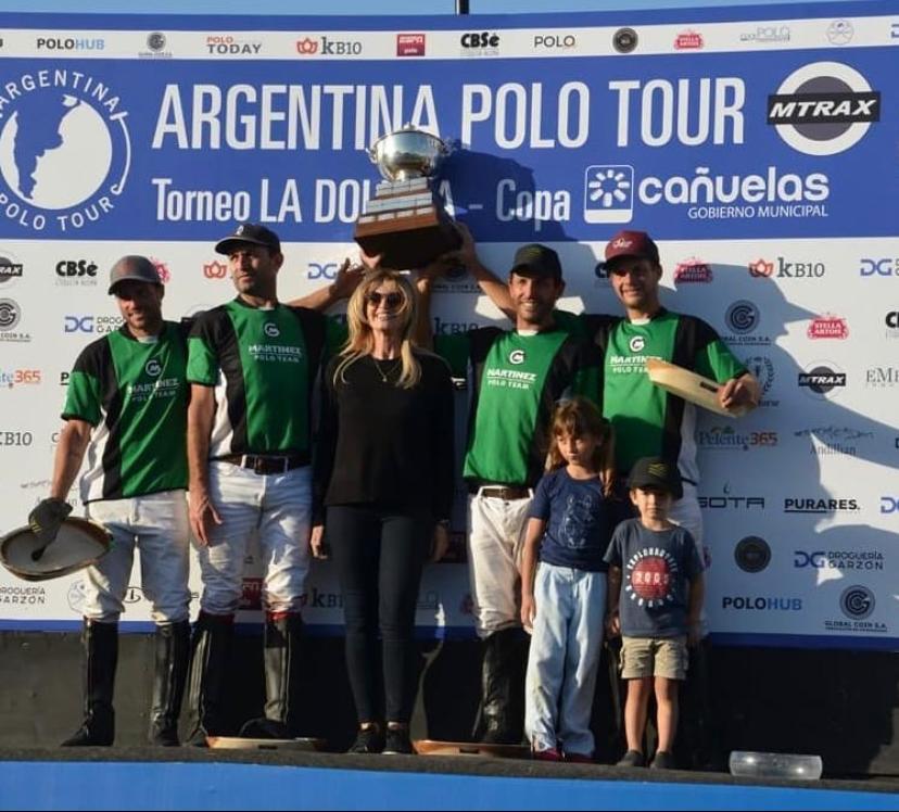 Equipe MyM, campeã do Argentina Polo Tour Etapa La Dolfina (crédito - Instagram / La Dolfina Polo Tour)