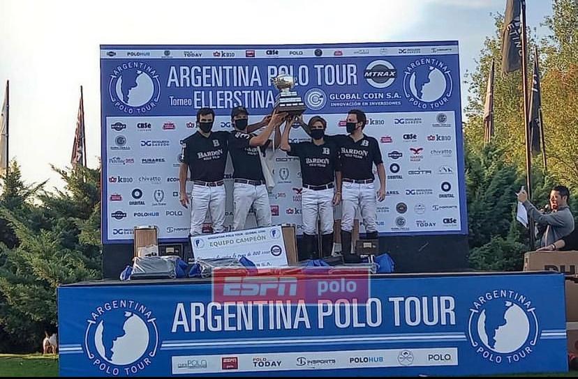 Bardon campeã da Etapa Ellerstina do Argentina Polo Tour 2021 (crédito - ESPN Polo)