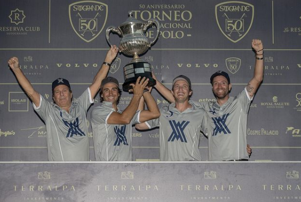 Equipe Ayala Polo Team, campeã da Copa de Prata na Espanha (crédito - Matías Callejo - pololine.com)