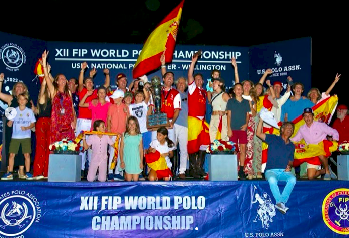 Espanha campeã do Mundial de Polo de 2022 (crédito - David Lominska / FIP)