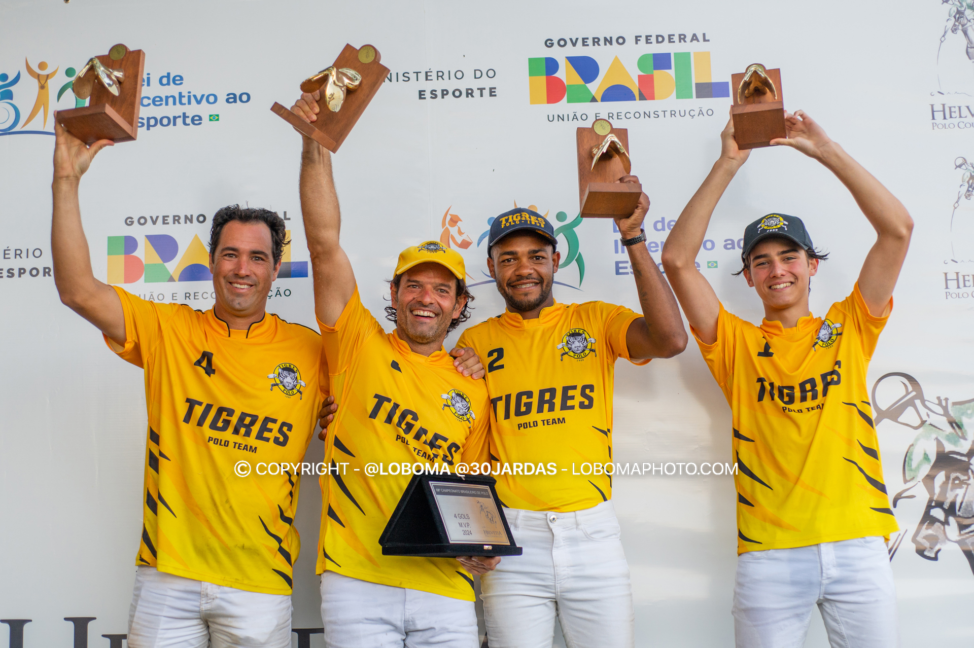 Tigres campeã do 68º Campeonato Brasileiro de Polo 4 gols (crédito - Marilia Lobo / 30Jardas)